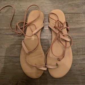 TKEES Jo Sandal in TAN (HAZLETON)